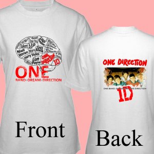 1D One Direction "Up All Night" Music CD DVD Album Ticket Concert Tour T shirt S M L XL Size pic7