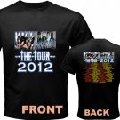 New Kiss Motley Crue Mötley Crüe pic12 DVD CD Tickets The Tour Date 2012 Tee T - Shirt