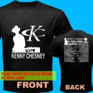 A01 Kenny Chesney No Shoes Nation Tour Date 2013 Tee T - Shirt SIZE S M L XL 2XL