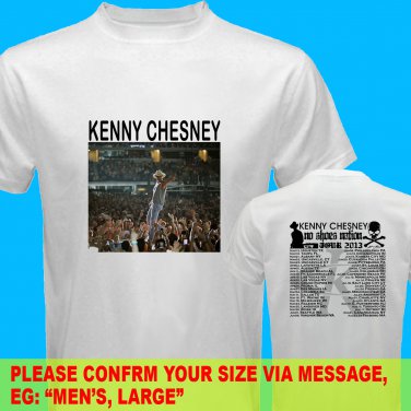 A12 Kenny Chesney No Shoes Nation Tour Date 2013 Tee T - Shirt SIZE S M L XL 2XL