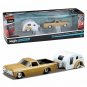 New 1967 Chevy El Camino Trailer Traveler Camper Diecast Car 1:64