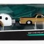 New 1967 Chevy El Camino Trailer Traveler Camper Diecast Car 1:64