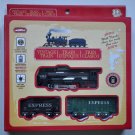 Montoy Vintage Realistic Battery Operated Toy Train Set