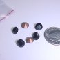 6mm Black Rhinestones  12 Pcs  S138  tnk-ent