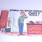 Vintage Humor Post Card postcard #PCE  tnk-ent