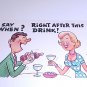 Vintage Humor Post Card postcard #PCC  tnk-ent