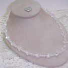 Unique Vintage Crystal Bead Necklace  A627*  tnk-ent