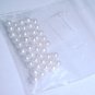 4mm White No Hole Pearls  36Pcs A886  tnk-ent