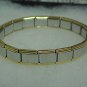 Gold/Silver Toned Expandable Metal Bracelet A464 tnk-ent
