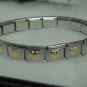 Gold/Silver Toned Expandable Metal Bracelet  A460 tnk-ent