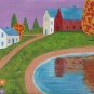 Country Houses by Lake