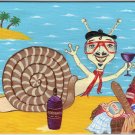 Snail on Beach