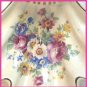 Floral Decorated SHELL Shaped Bowl