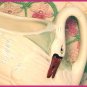 Czech Hand Painted Swan Creamer
