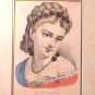 Currier & Ives Hand Colored Lithograph Framed II