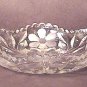 Cut Glass and Wheel Cut Shallow Bowl