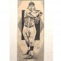 Pie Traynor Period Autograph on Pen & Ink Drawing 1934