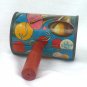 Tin Litho New Year Noisemaker Vintage Party Toy