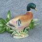 Bisque Porcelain Mallards Salt & Pepper Shakers Vintage Ducks S&P