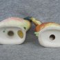 Bisque Porcelain Mallards Salt & Pepper Shakers Vintage Ducks S&P
