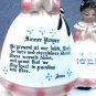 Enesco Prayer Lady 3-Piece Salt Pepper Napkin Holder