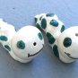 Worms with Polka Dots Novelty Salt & Pepper Shakers