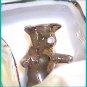 Porcelain Luster Souvenir Automobile Pig in Car