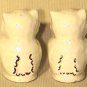 Winking Owls Salt & Pepper Shakers Shawnee Pottery