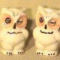 Winking Owls Salt & Pepper Shakers Shawnee Pottery
