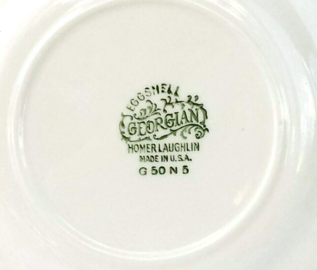 Homer Laughlin Bombay Bread & Butter Plate(s) On Georgian Blank