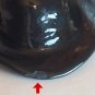 Porcelain Figural Decanter Peasant Man with Hat Stopper and Mustache