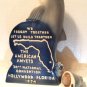 Ezra Brooks Dolphin Amvets Decanter 1974 Veterans National Convention