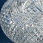 Brilliant Cut Glass Rose Bowl Antique Lead Crystal