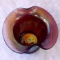 Dugan Amethyst Carnival Glass Basket / Vase Ca. 1909