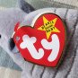 TY Tank the Armadillo Beanie Baby 4th Generation MWMT Retired with Tag Errors