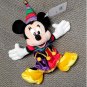 Japan Jester Mickey and Minnie Bean Bags 1998 Tokyo Disneyland Anniversary