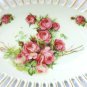 Reticulated Bowl with Roses Retsch Porcelain Co. Edwardian Antique C. 1907