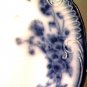 Flow Blue Soup Bowl Le Pavot Pattern Grindley & Co. England