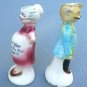 Elderly Couple "Old Times Sake" Salt & Pepper Shakers Enesco Japan