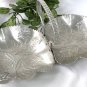 Aluminum Double Candy Dish with Handle, Thames Aluminumware Tidbit Tray, Nut / Soap Dish