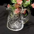 Signed Thomas Webb Cut Glass Pitcher - Made in England