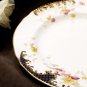 British Tea Plates Set of 6 Hand Painted Circa 1896 England