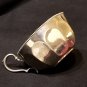 Faceted 6 Oz. Creamer with Beaded Rim by Manning Bowman C. 1900