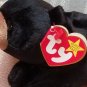 Blackie the Bear TY Beanie Baby Retired MWMT