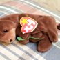 TY Seaweed the Otter Beanie Baby PVC Pellets 1996
