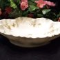 Haviland Limoges Porcelain Vegetable Bowl, Round with Scalloped Rim