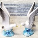 Vintage Flying Seagulls Salt & Pepper Shakers