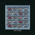 Motorcycles Stamp Sheet of Twenty 2006 #4085 MNH