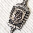 High School Band Charm with Lyre - Music Pendant