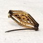 Antique Hanky Pin Floral with Blue Stone Ca. 1900 Signed S&W